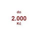 500 - 2.000 Kč
